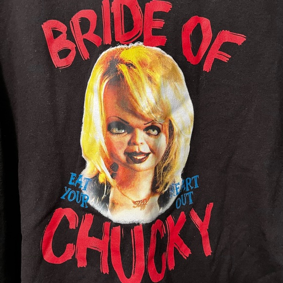 Universal Studios Tops - Bride of Chucky Eat Your Heart Out Sweatshirt
